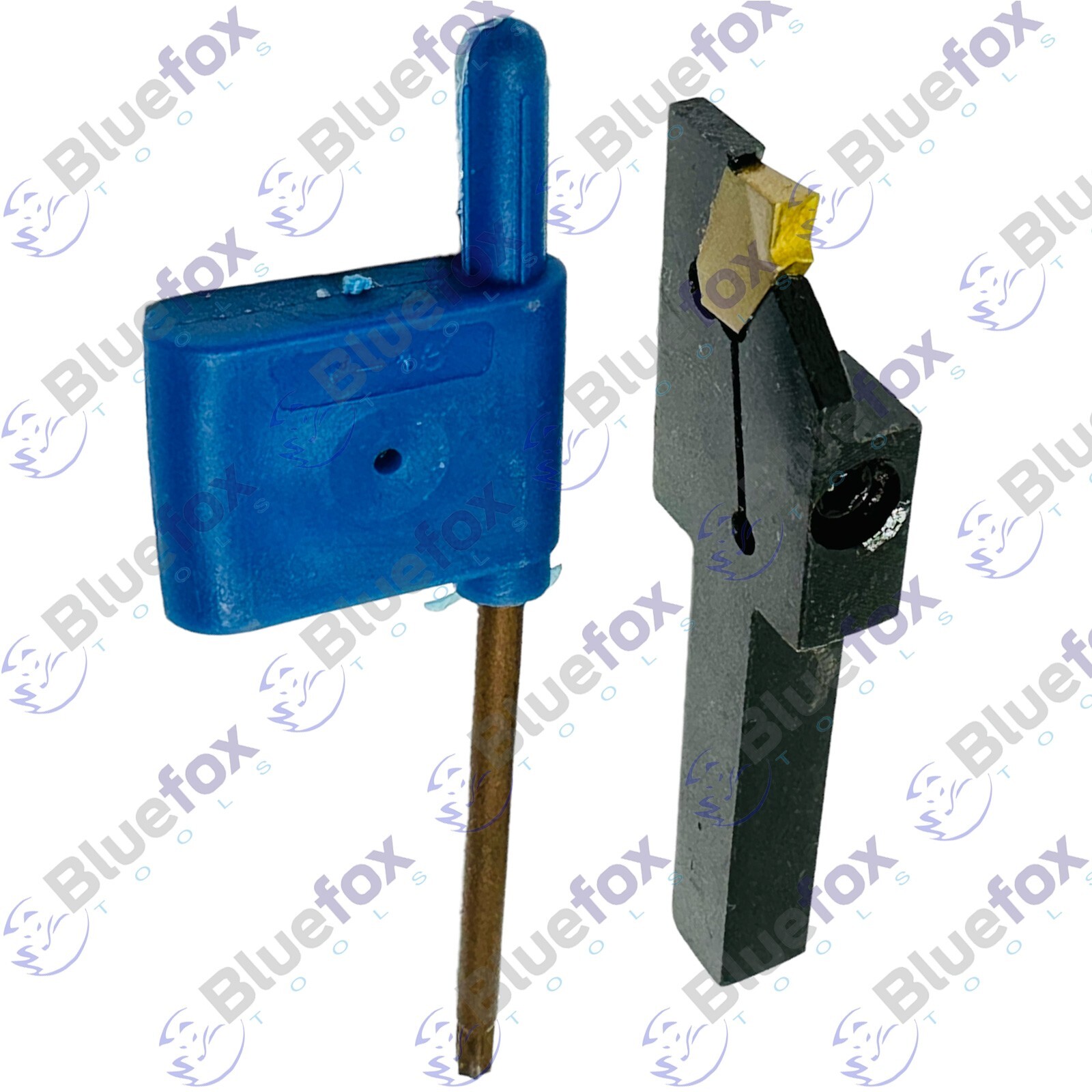 8mm Mini Indexable Parting Tool Cut Off Holder With Carbide tip For Mini Lathe