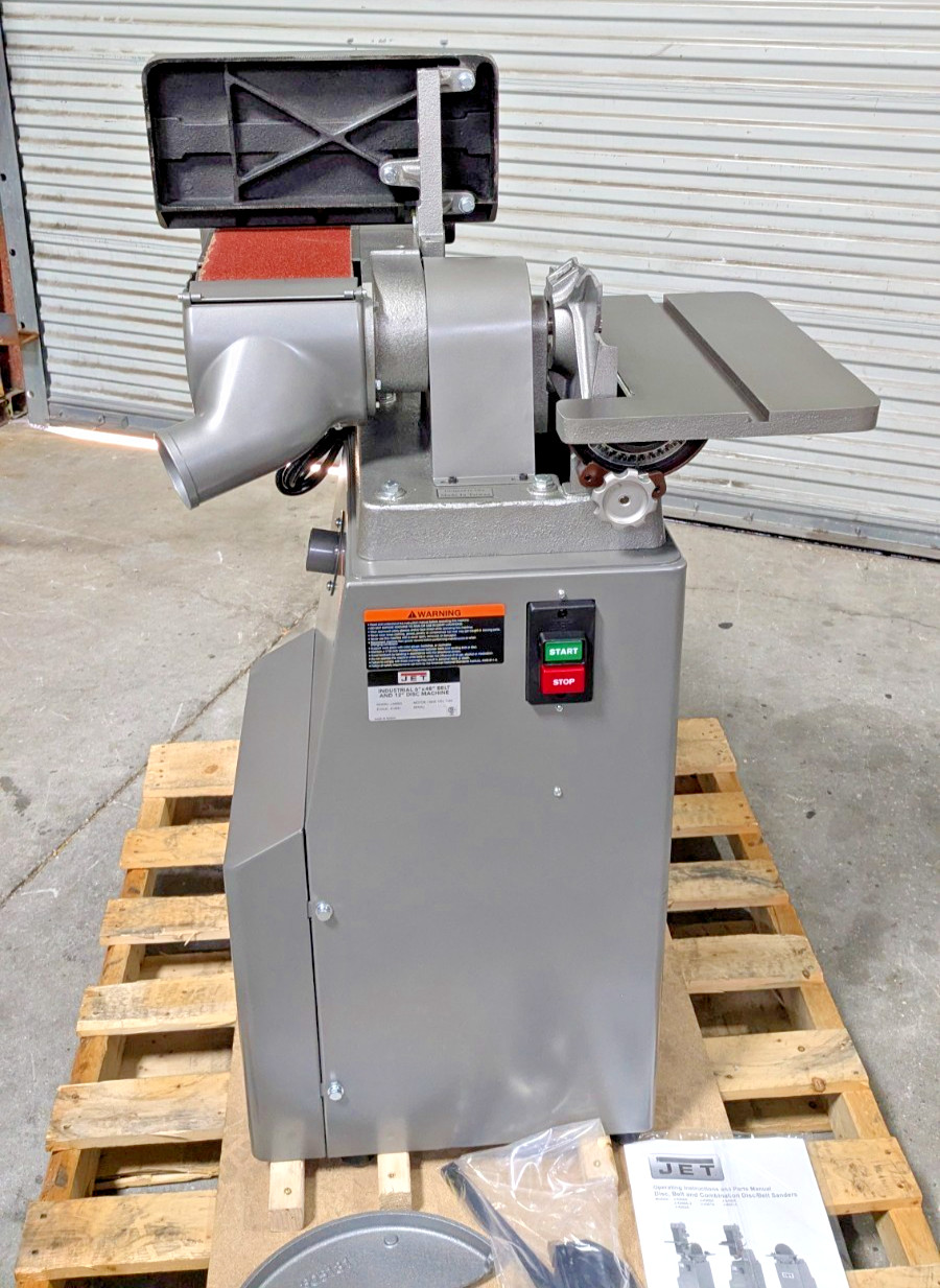 JET Combination Sanding Machine 6 x 48" Belt 12" Disc 115V *Shippi