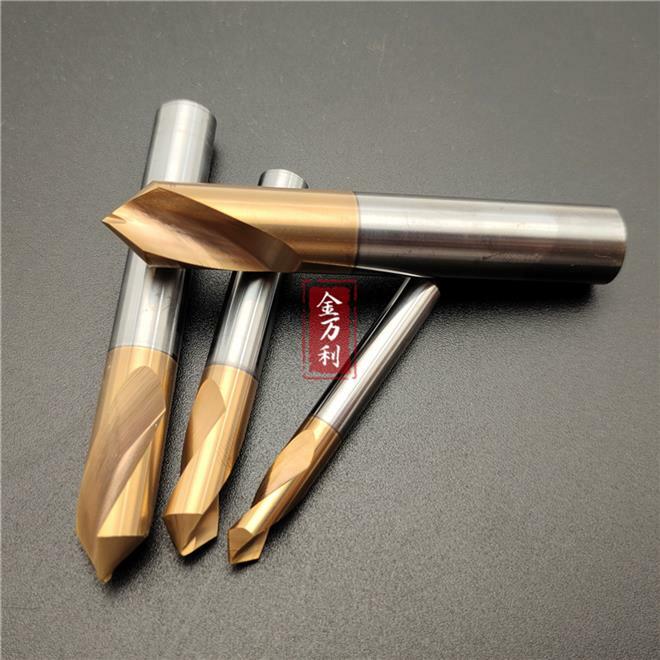 90 degree tungsten steel centering chamfer drill 3 4 5 6 8 10 12 16 18 2F