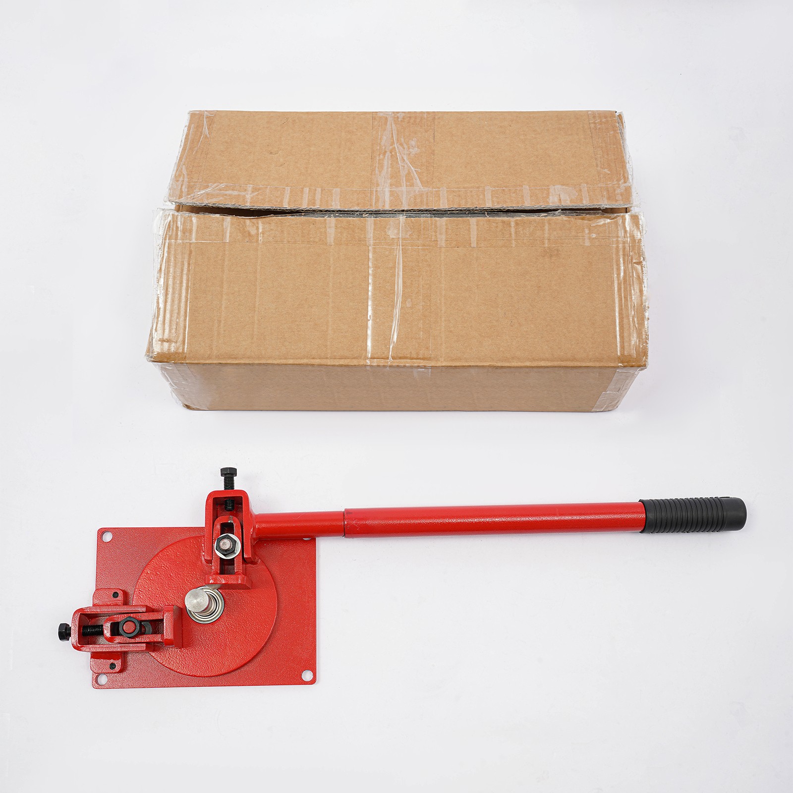 Manual Rebar Bender, Red Rebar Bending Machine for Steel,Copper,Aluminum,Iron