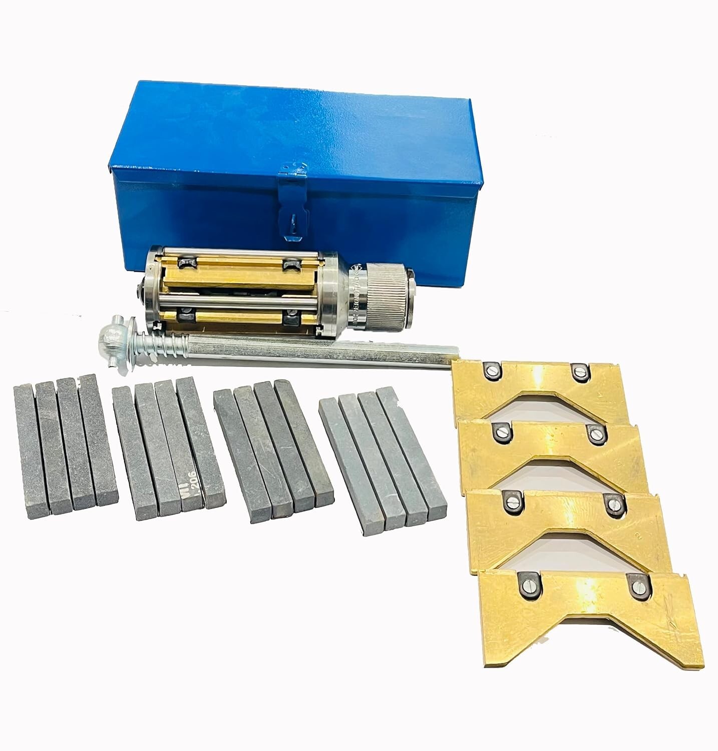 CYLINDER ENGINE HONE KIT- 2-1/2″ to 5-1/2″ Honing Machine + 4 Grit Stones