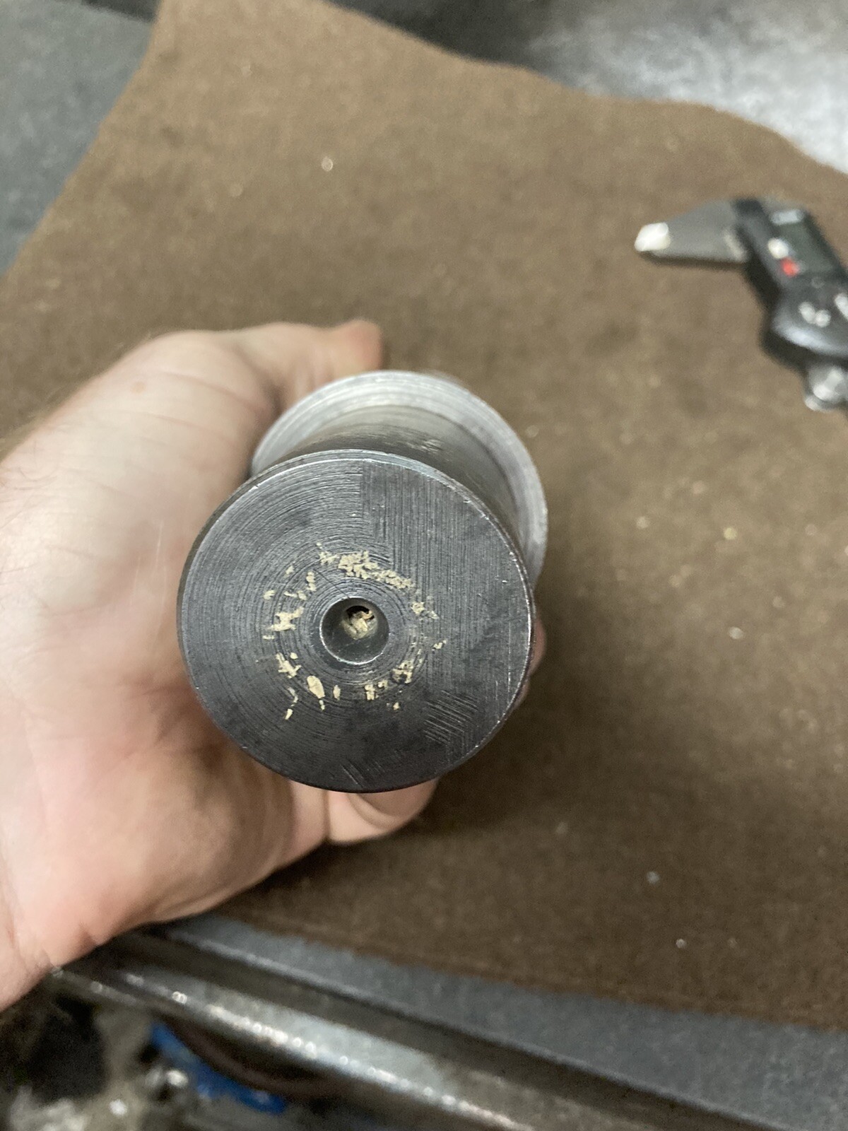 Grinding Spindle Tapered Wheel Arbor Threaded Machinist Tool Maker Box Find