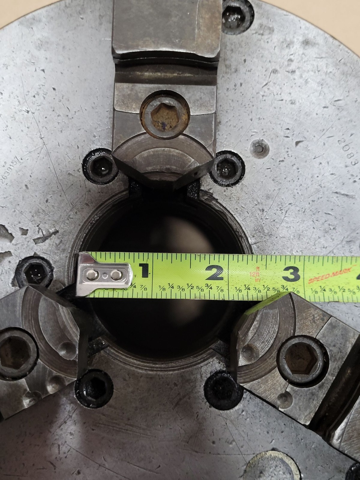 Buck – 2083R – 8” – 3 Jaw Chuck