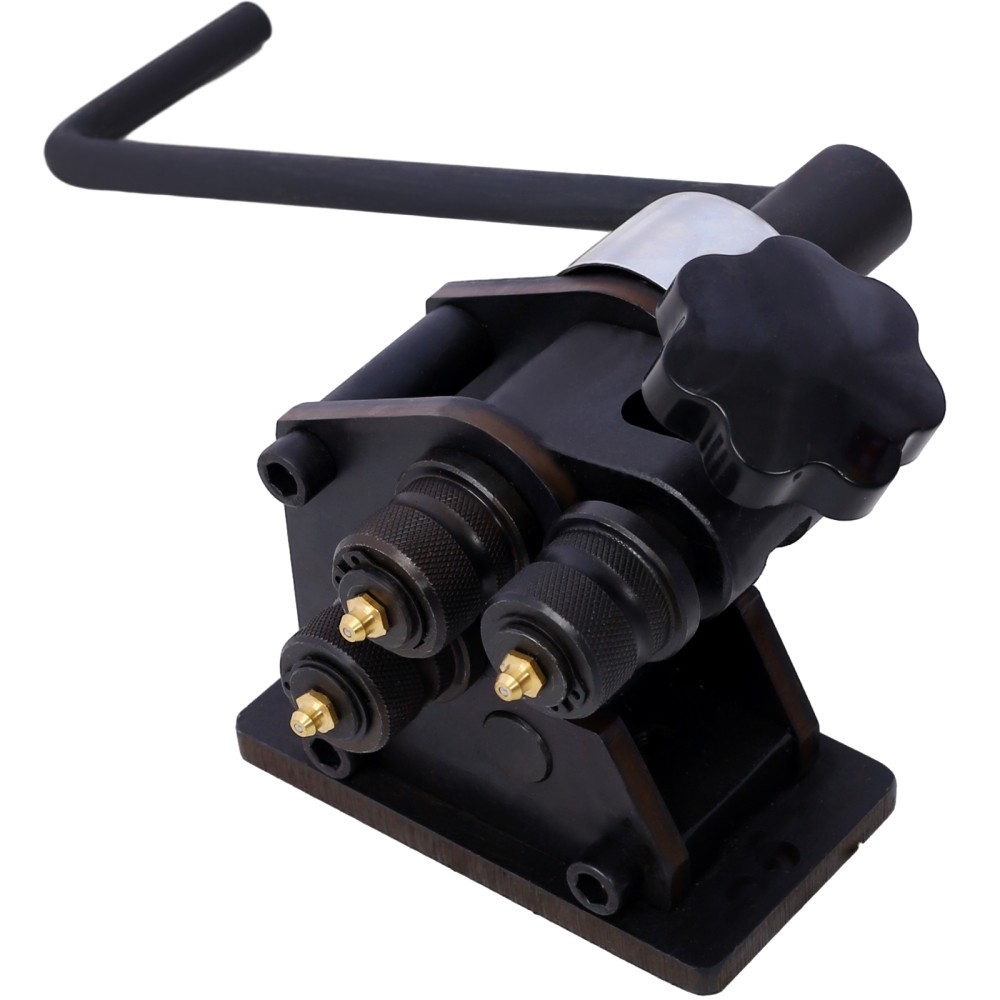 3″ Manual Ring Roller Bender, Hand Crank, For Round & Flat Steel