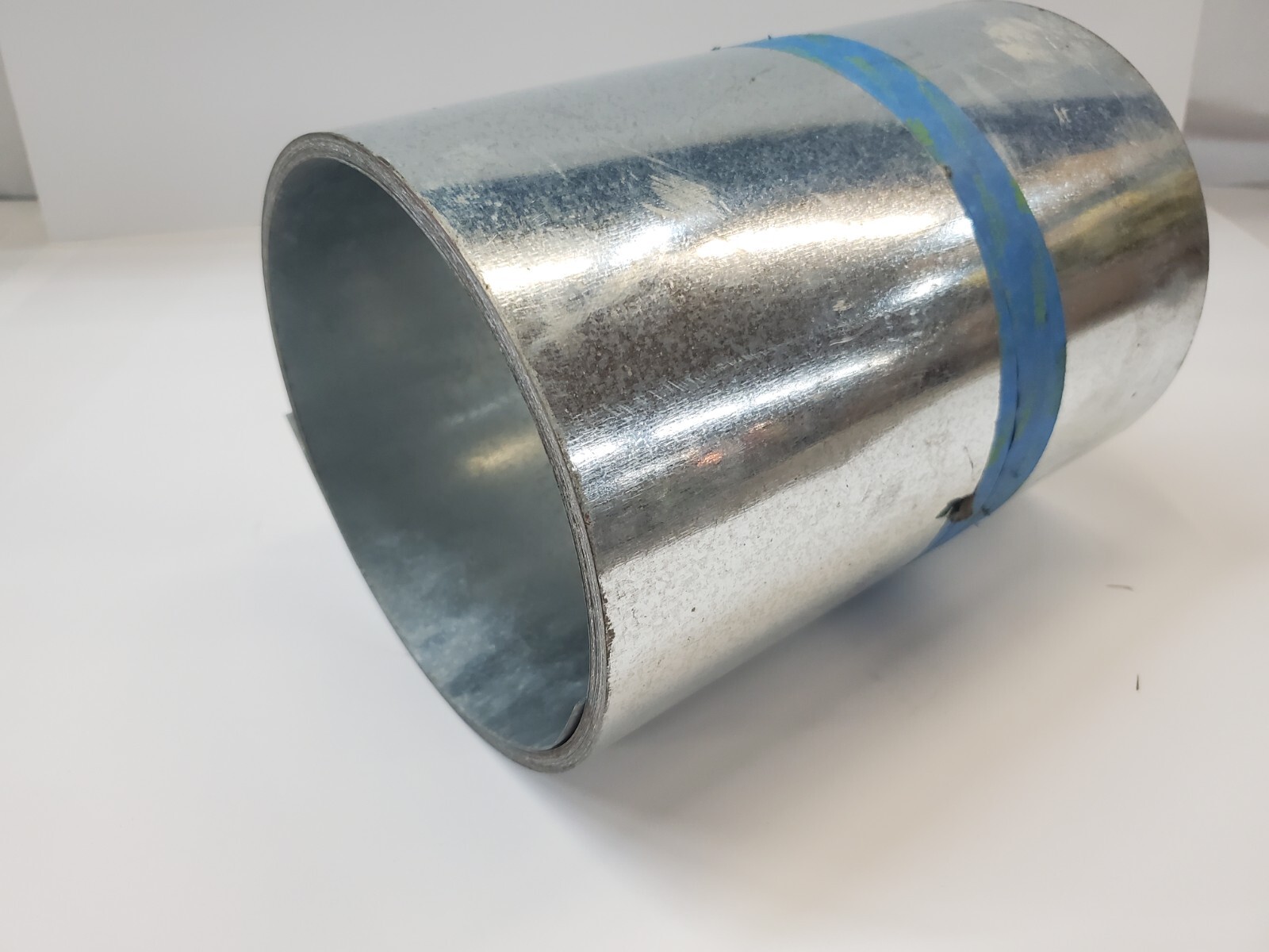 UNBRANDED VALLEY FLASHING GALVANIZED STEEL ROLL 10″ X 30′ SILVER 0.001″ THICK