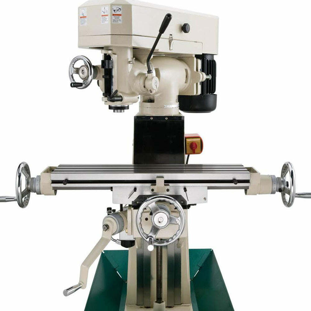 Grizzly G0731 110V/220V 8 Inch x 30 Inch Vertical Mill with Power Feed