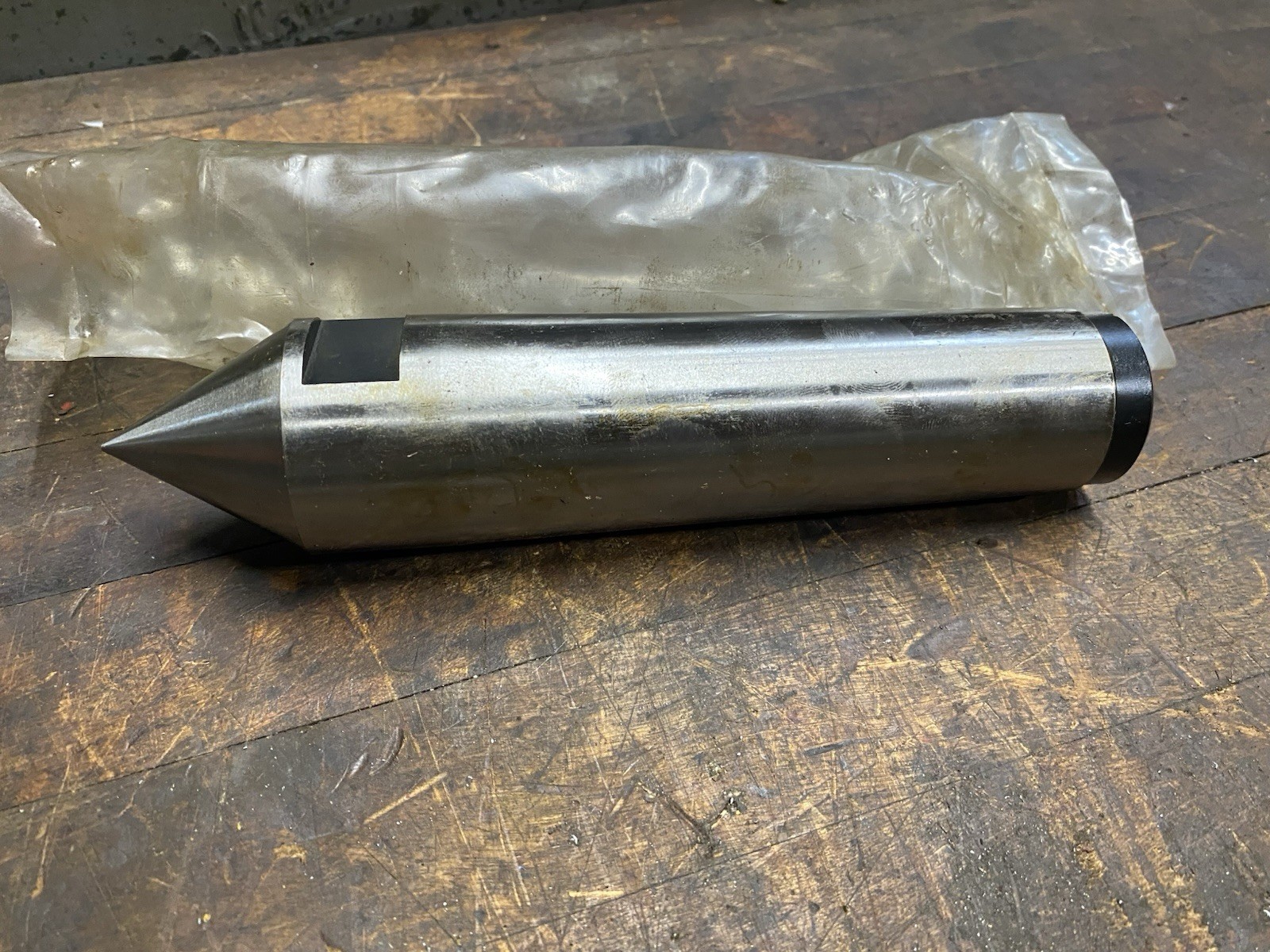 15” Clausing Lathe Spindle No. 5 Morse Taper Adapter Center NEW