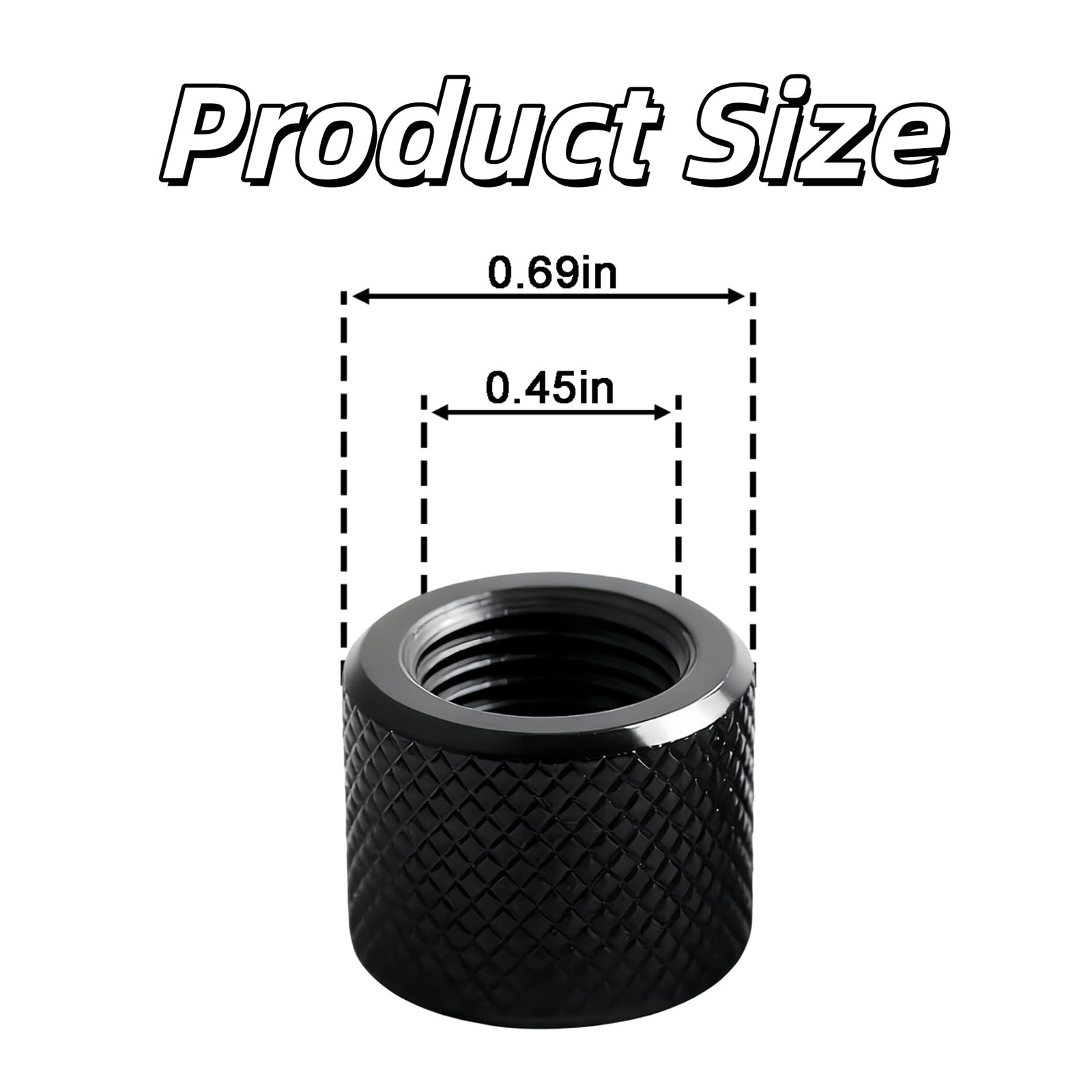 Thread Protector 1/2 x 28 for .22LR .223 & 5.56 | Durable Cerakoted Finish | …