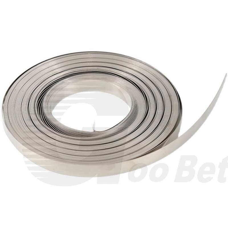 A2 304 Stainless Steel Flat Bar Metal Strip Foil Band Roll Sheet 0.1mm-1mm Thick