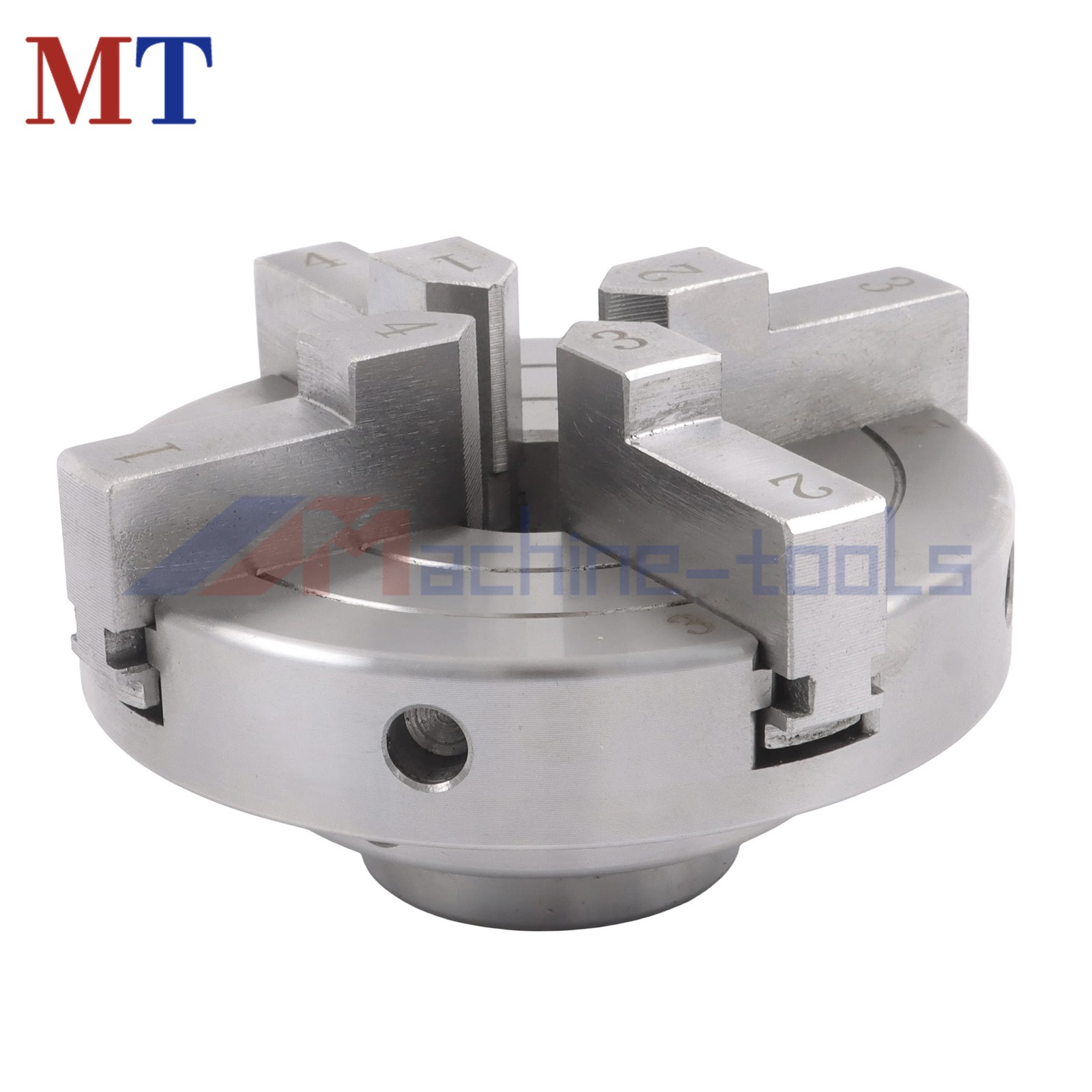 4 Inch Industrial Grade 4 Jaw Lathe Chuck 1×8 TPI Self Centering Thread