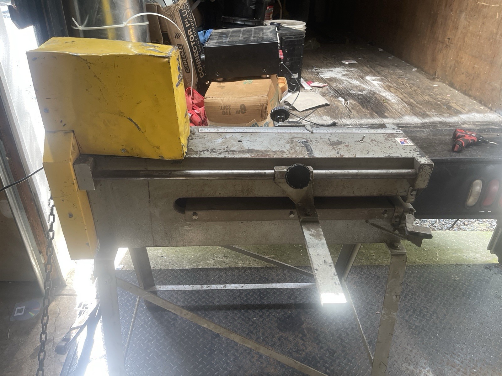 Wilder 1624 Sheet Metal Slitter 16ga Single Wheel Slitter HVAC 3PH