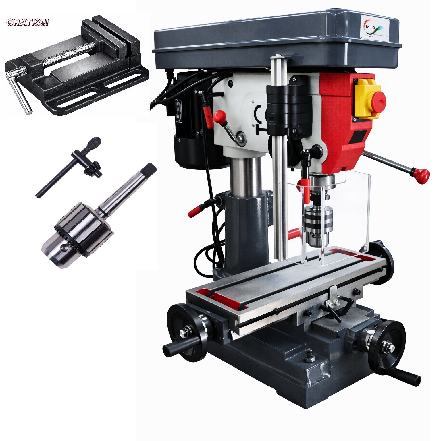 BENCH DRILLING AND MILLING MACHINE ZX7016 230V