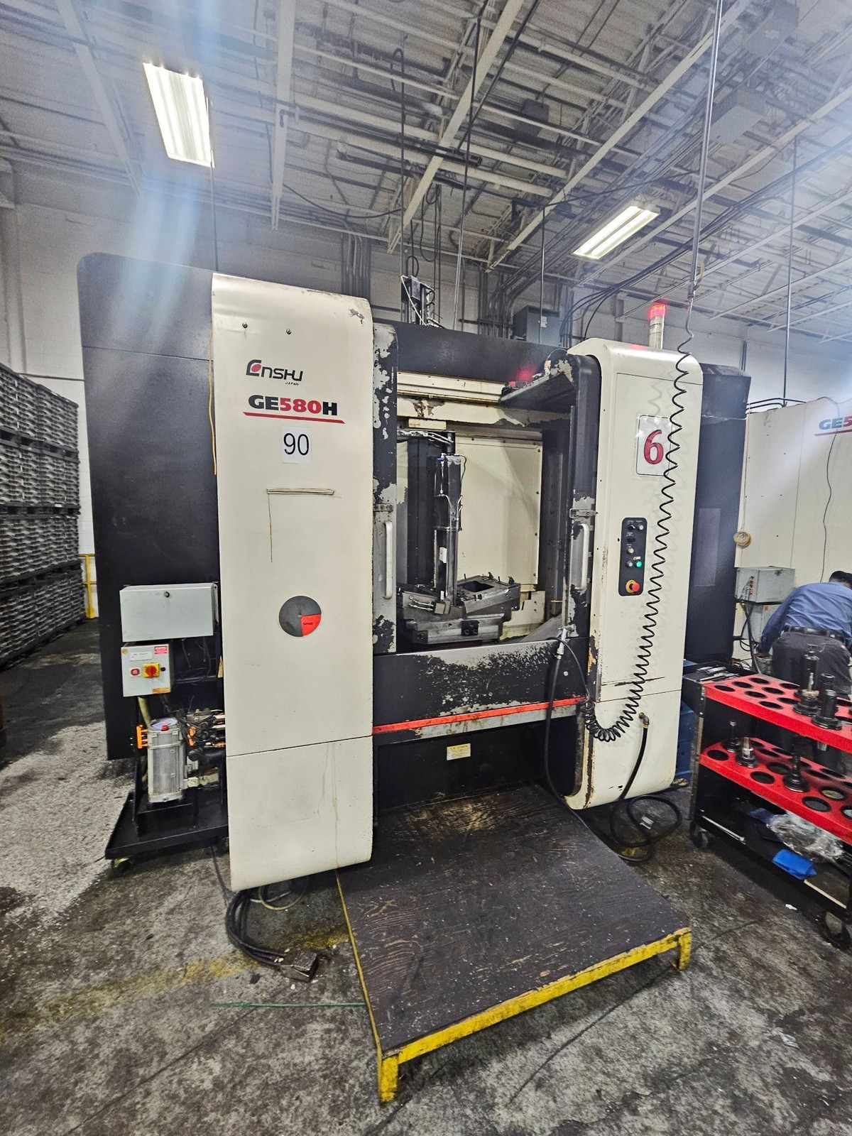 2016 ENSHU GE580H HORIZONTAL CNC MACHINING CENTER