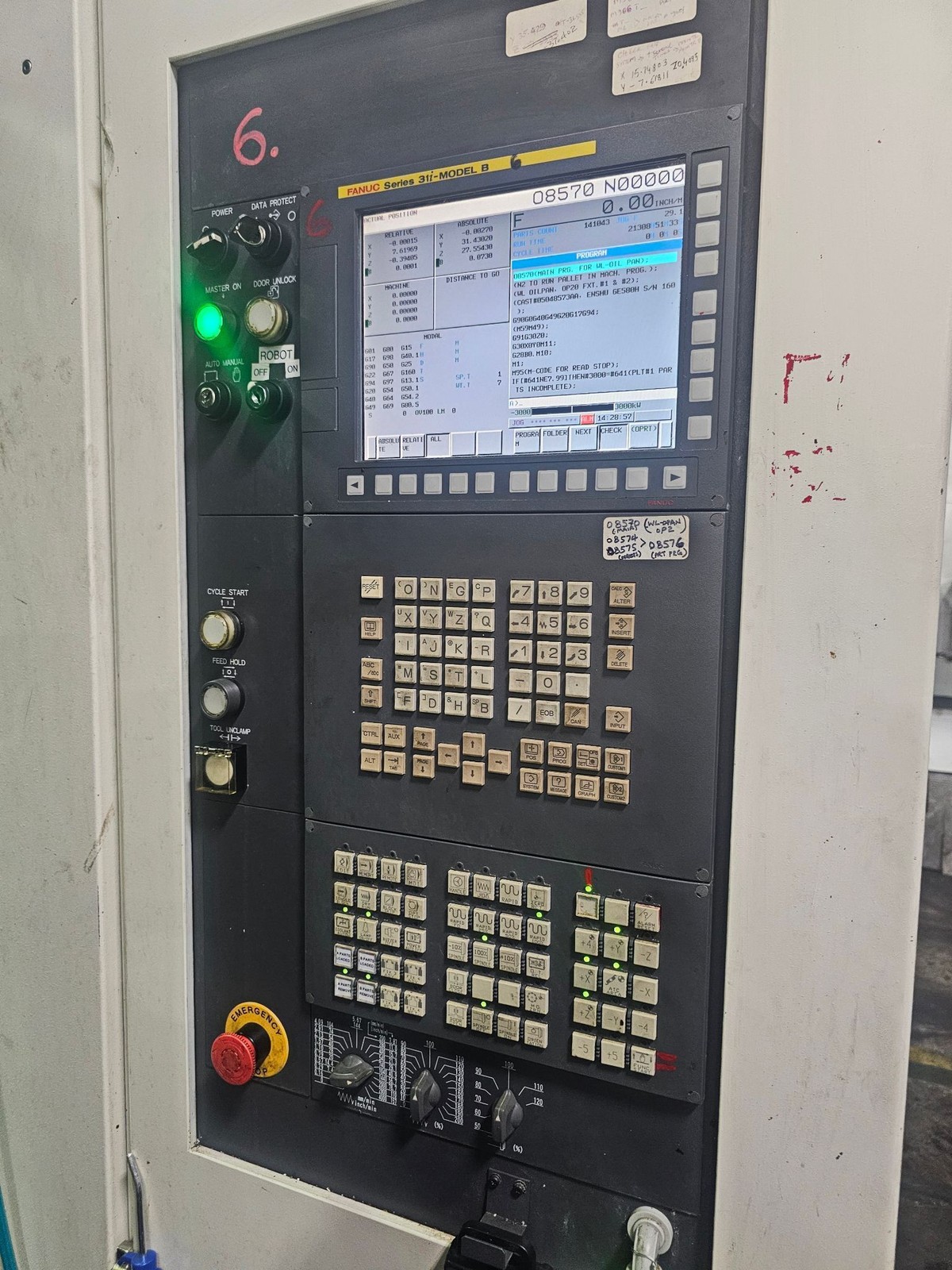 2016 ENSHU GE580H HORIZONTAL CNC MACHINING CENTER