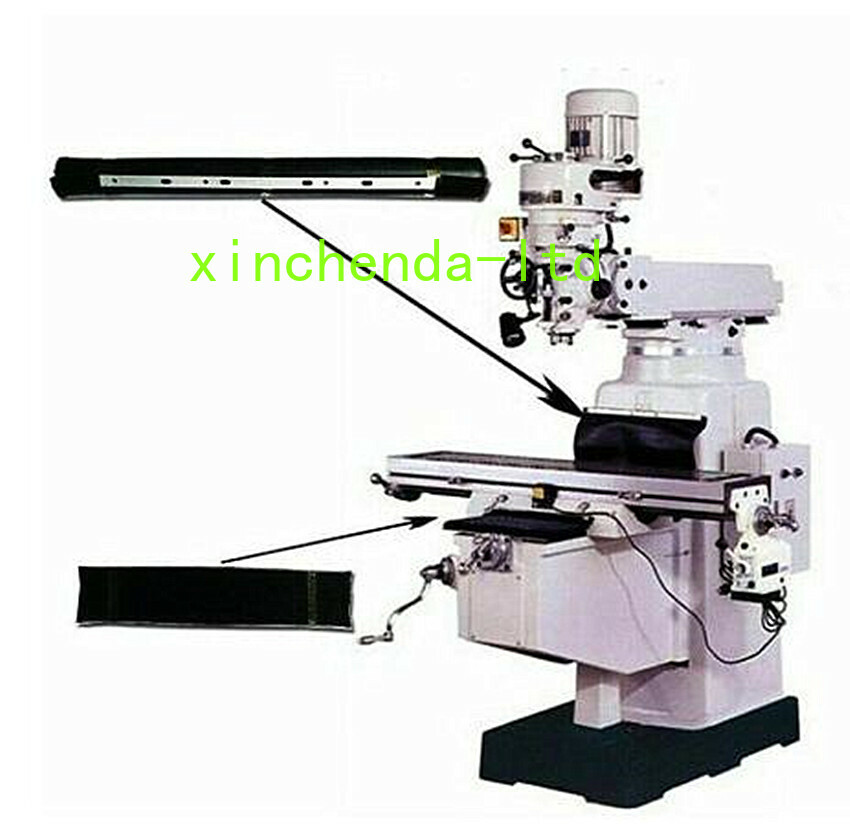 Set Bridgeport Milling Machine Accordion Type Retractable Way Cover 450X700m 5#