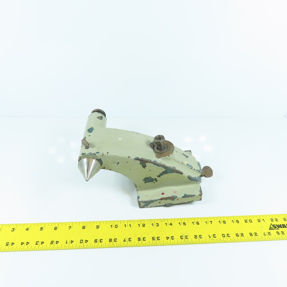 Unknown Make/Model Offset Lathe Tailstock For T-Slot W/Dead Center Quick Release