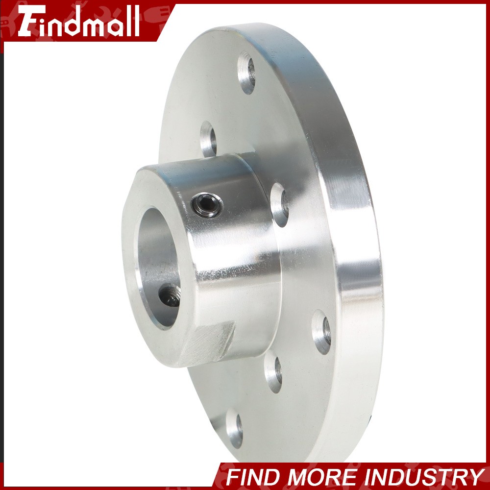 Findmall 4″ Steel Wood Lathe Face Plate 1″ x 8tpi Threaded with Set Screws