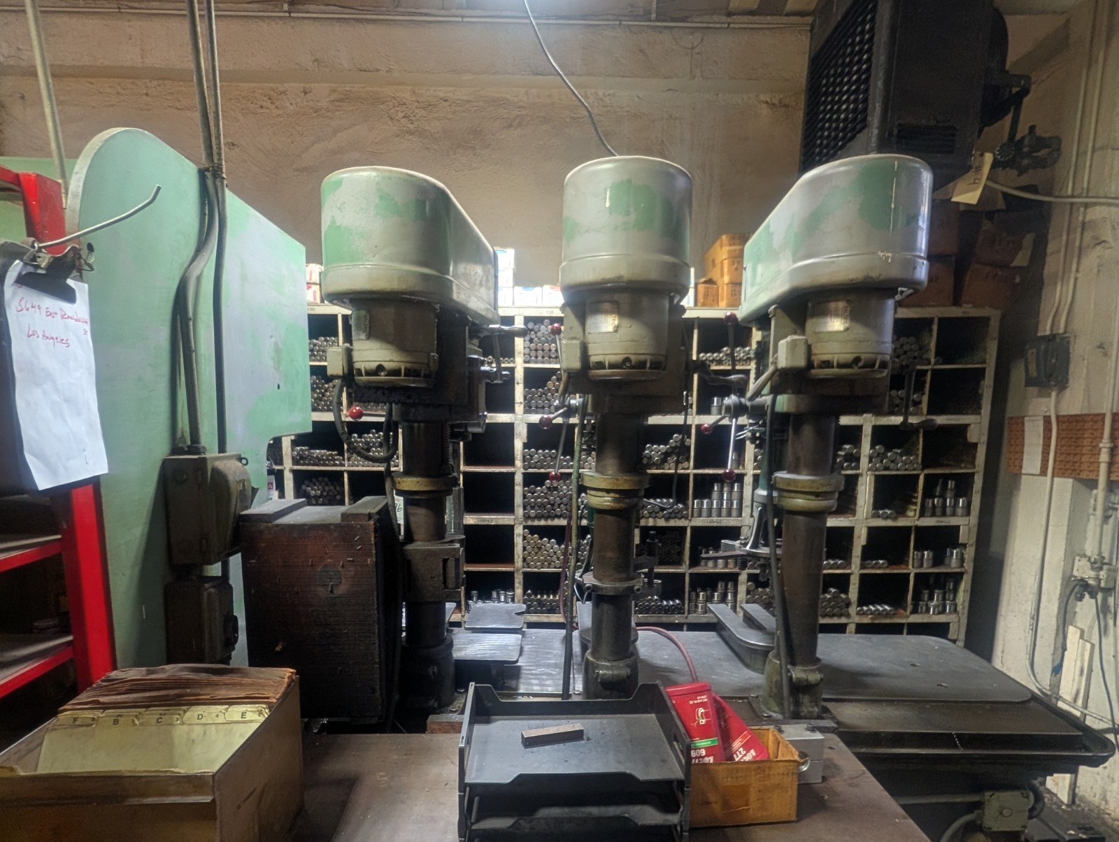 20″ POWERMATIC “1200” THREE-SPINDLE MULTIPLE SPINDLE DRILL PRESS