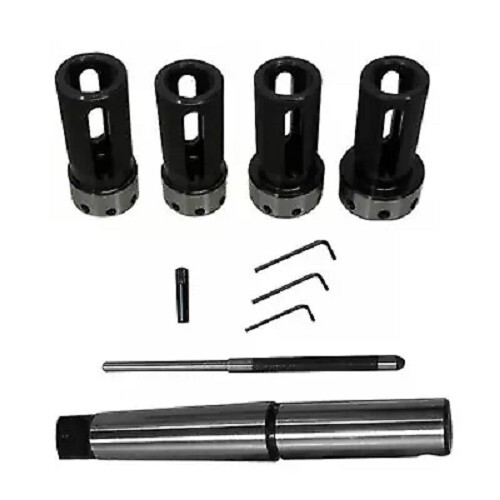 LATHE TAILSTOCK DIE HOLDER SET OF 4 FLOATING TYPE MT3 SHANK ZEALINDUSTRIES