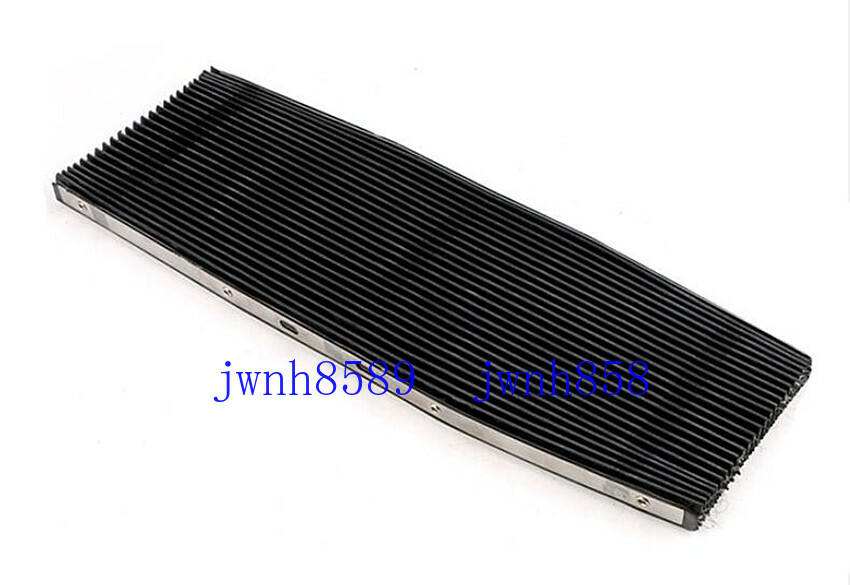 Bridgeport Milling Machine Accordion Type&Retractable Way Black Rubber Cover New