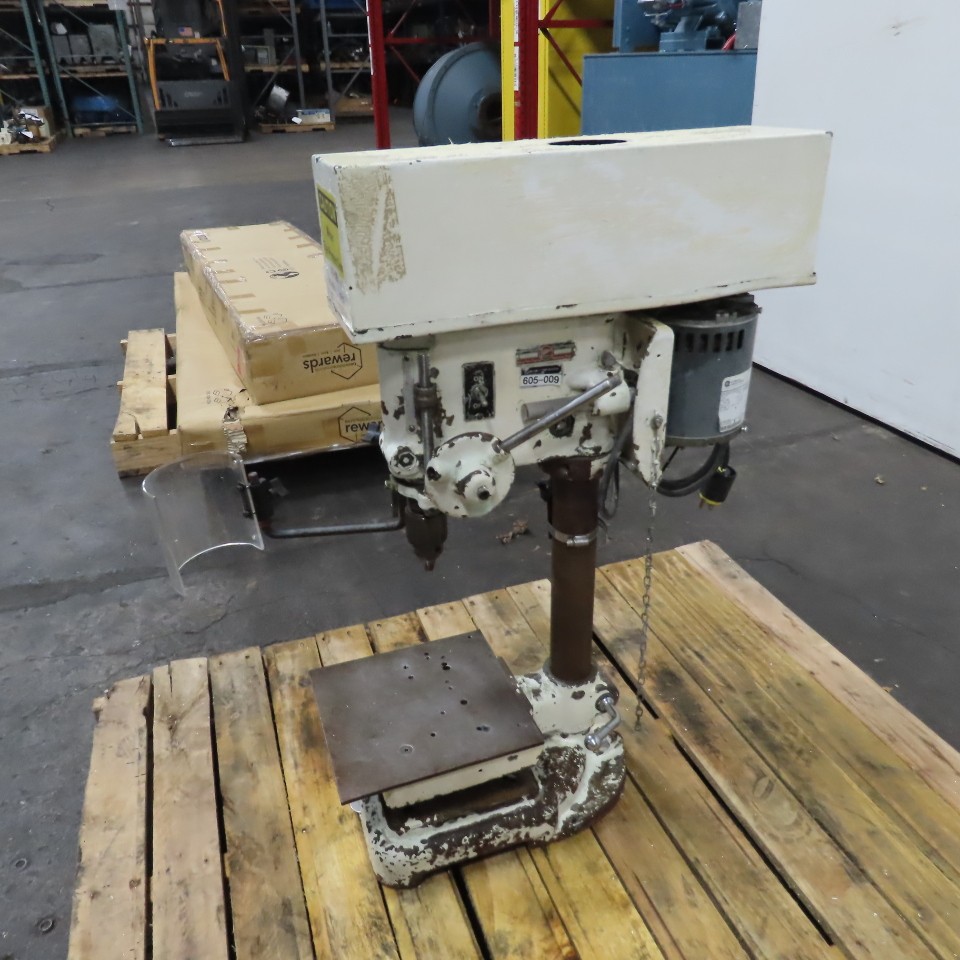 Atlas Model 1010 1/3HP 15″ Bench Drill Press 120V 1PH 1/2″ Chuck
