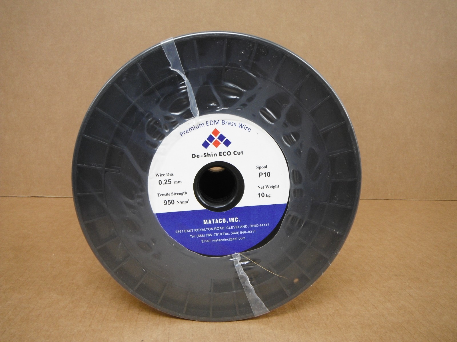 HARD BRASS EDM WIRE (1) ONE 22# spool .010″ .25mm 950N Mitsubishi SODICK Fanuc
