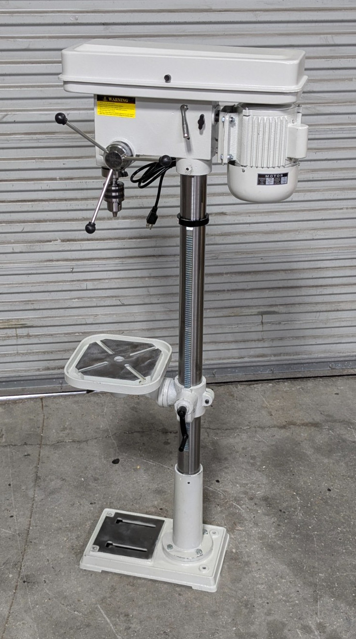 ENCO Drill Press 13.622" Swing 3/4HP Step Pulley Drive 115V Scratch &am