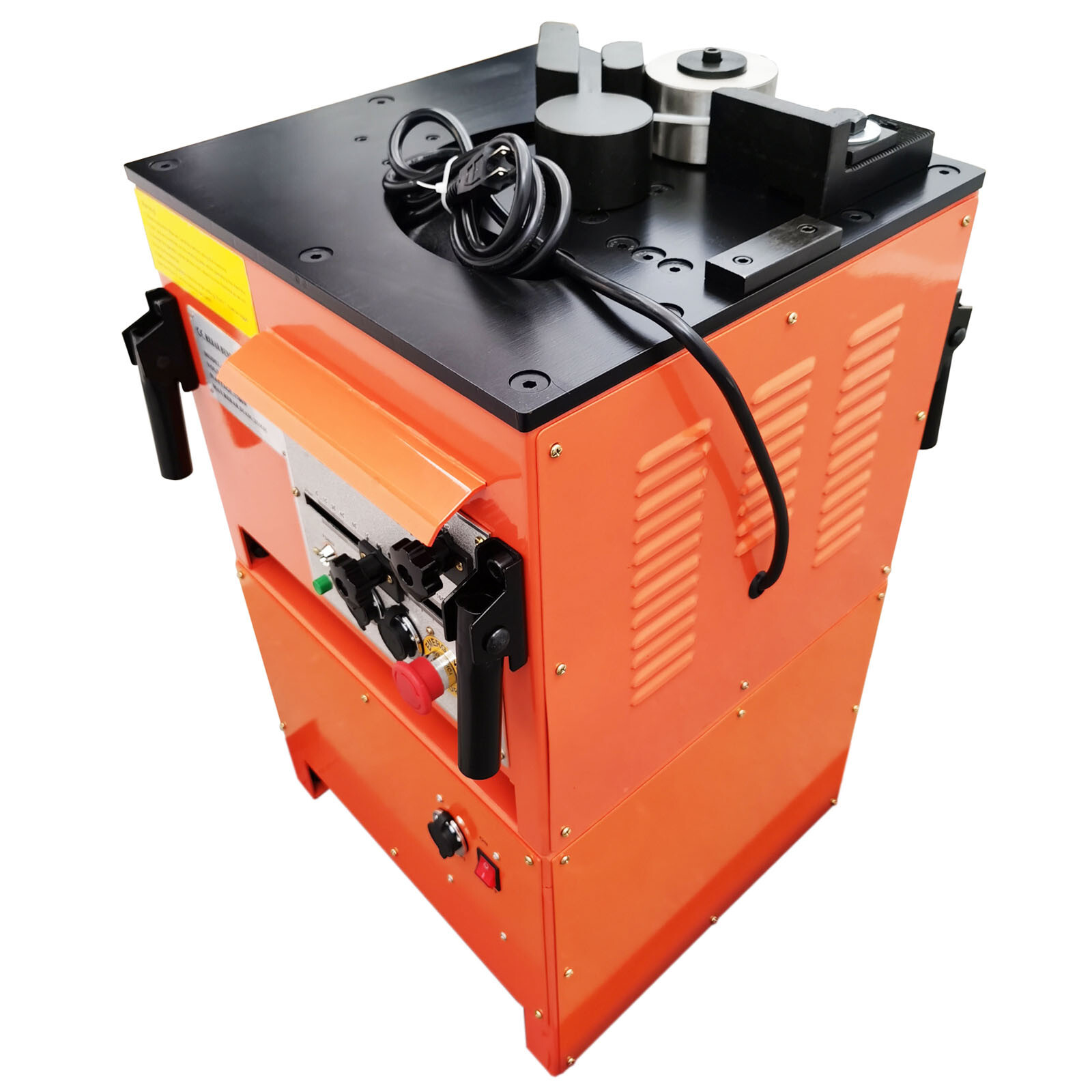 110V Electric Rebar Bending and Cutting Machine Round Steel Rod Bender Cutter