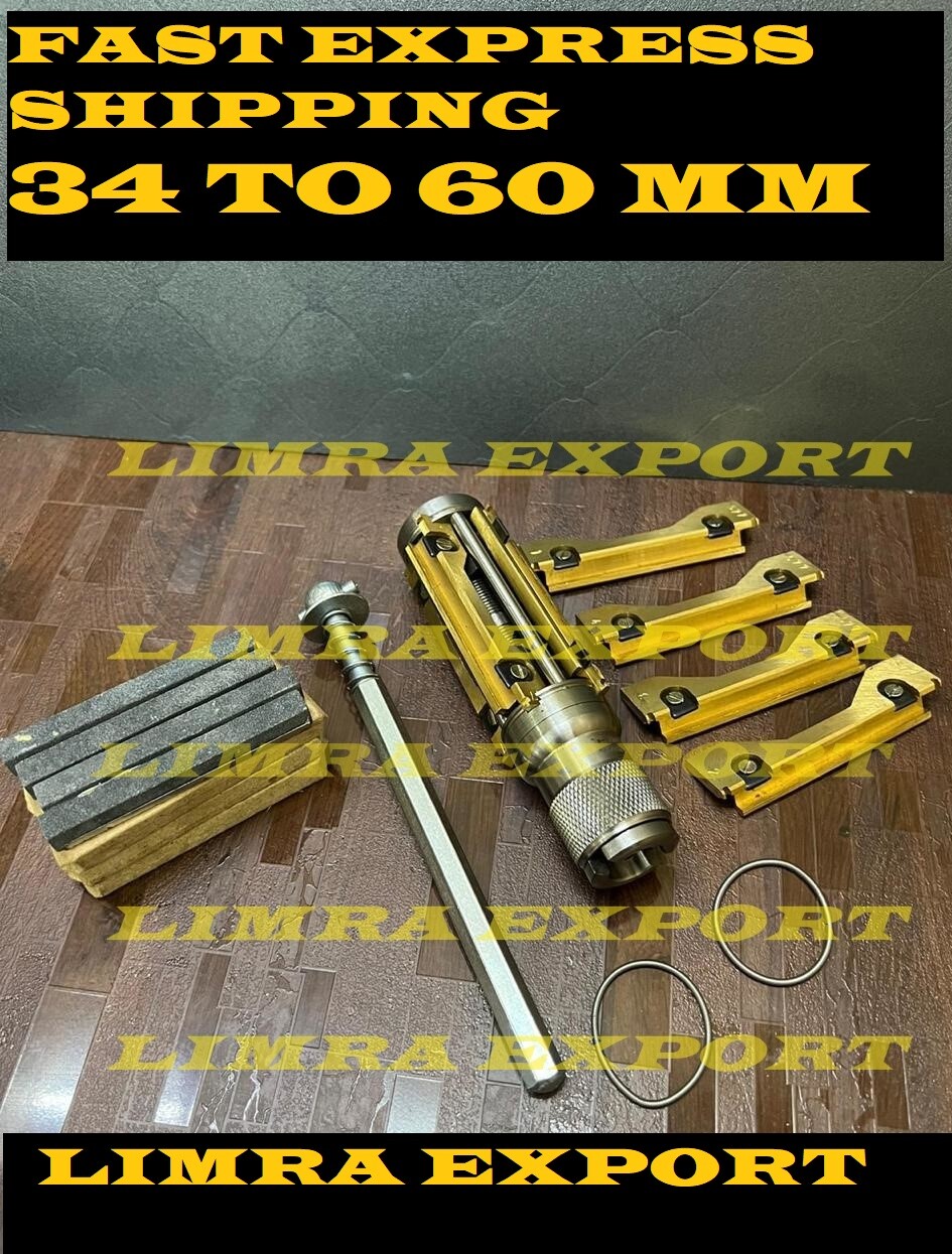 New Cylinder Engine Hone Kit 34 TO 60MM Honing Machine + 4 Set Of Stones