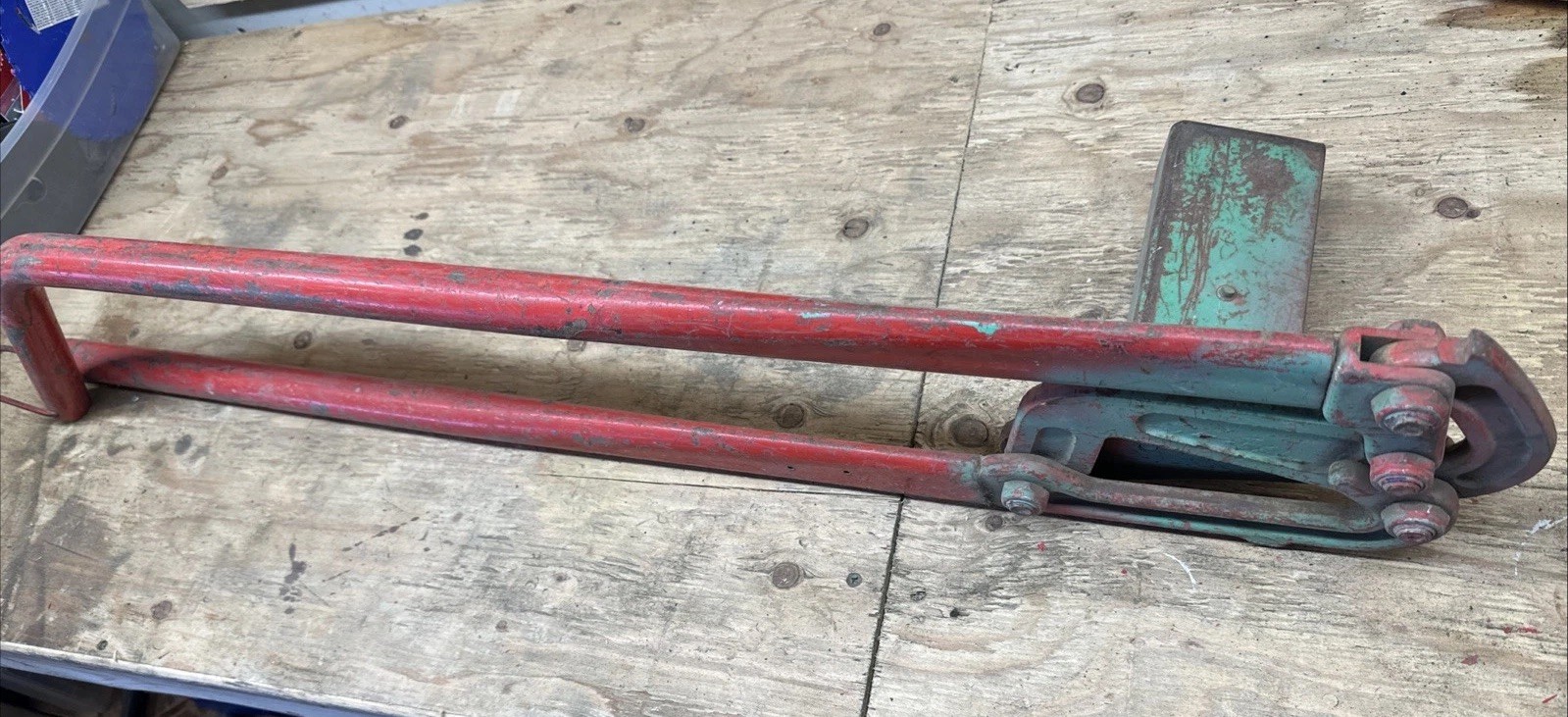 Equipto 10213 Illinois Slotted Angle Iron Shear Cutter 3 x 1-1/2 39in Manual