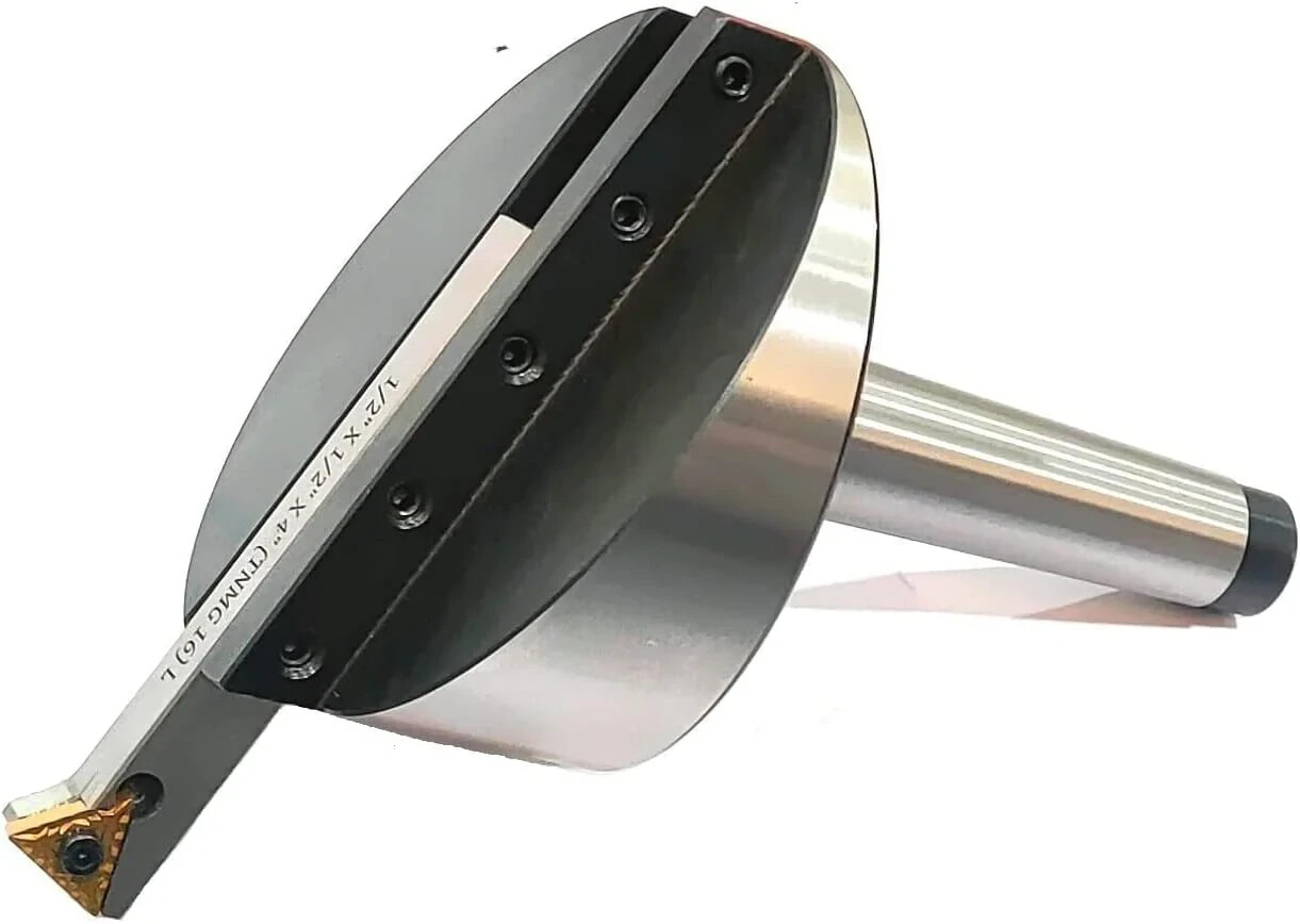 3″ Head Fly Cutter with Carbide Indexable Tip(TNMG16) & HSS Tool Bit-USA FULFILL