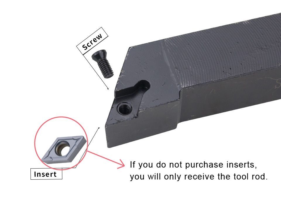1pcs Carbide Inserts Lathe Bar External Turning Tool Holder Dcmt11 Cutting Tool