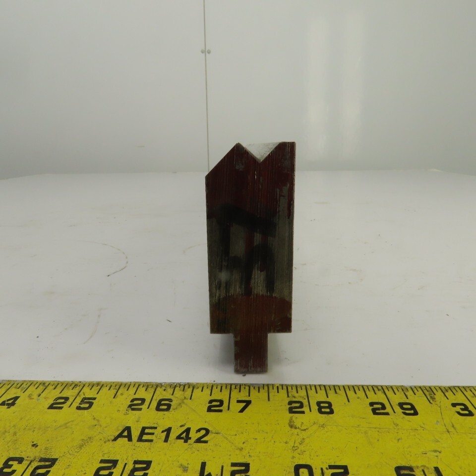 30-5/8″ L Press Brake Forming 90-¦ V Angle Die Block 1/2″ Tang 2-3/4″H 1.2″ Thi