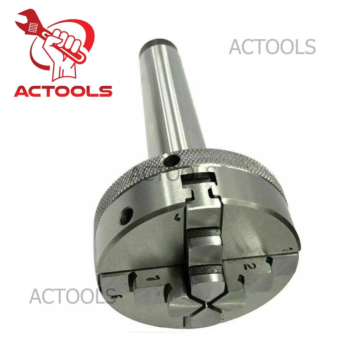 New 4 Jaw 2-1/2″ 65mm Self Centering Mini Lathe Chuck & MT1 Drawbar – M6 x 1 USA