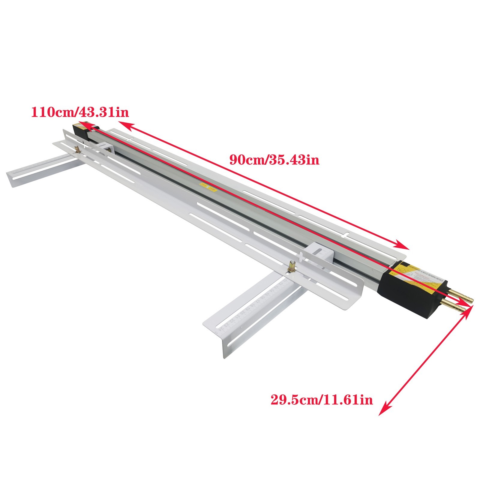 Acrylic Hot Bending Machine with Stand 35.43″ 110V Portable Acrylic Bending Mach