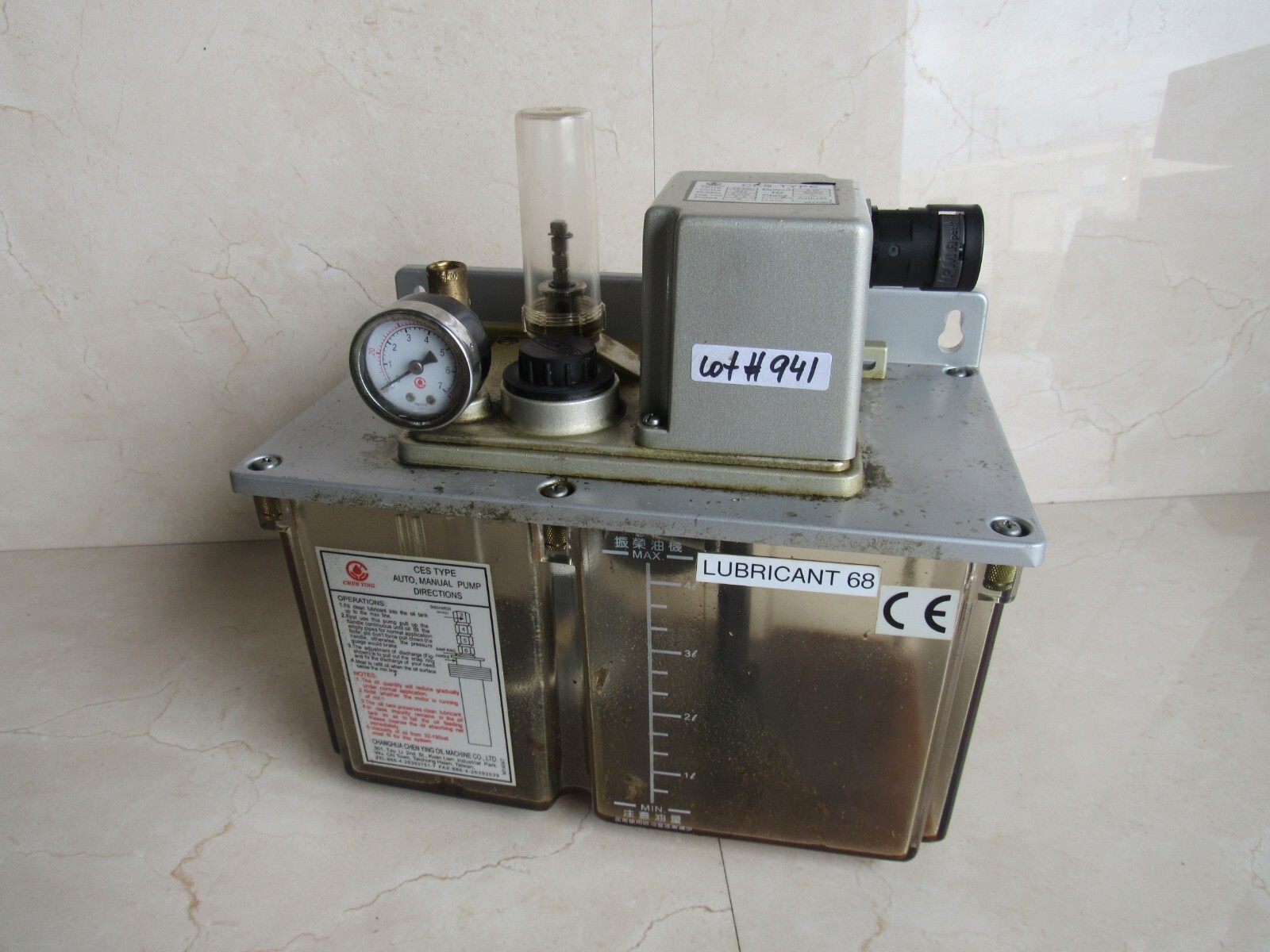 Changhua Chen Ying CES-TYPE AC-220V M14065 Lot # 941 Listed by Greg