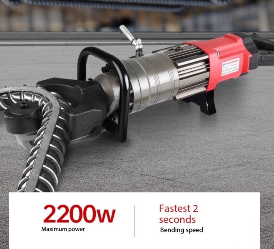 Compact Brushless Portable Electric Hydraulic Rebar Bending Machine