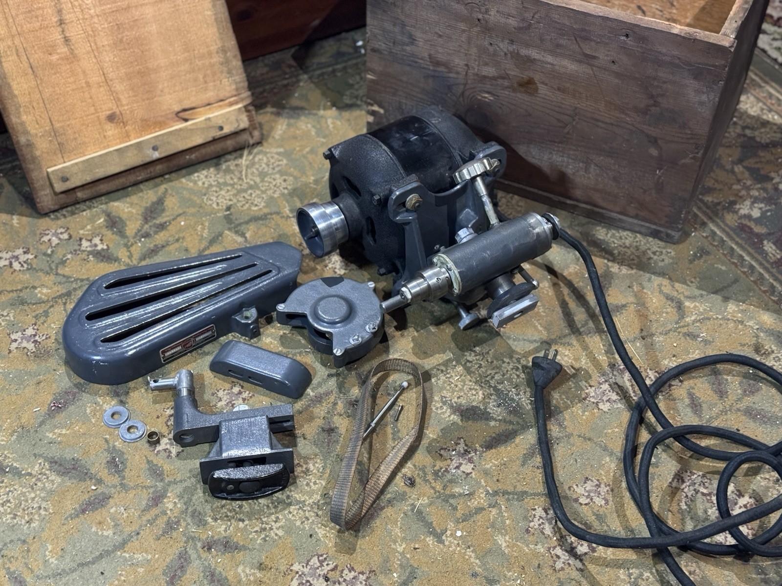 1/4 HP Atlas Kalamazoo Tool Post Grinder Model 10-450