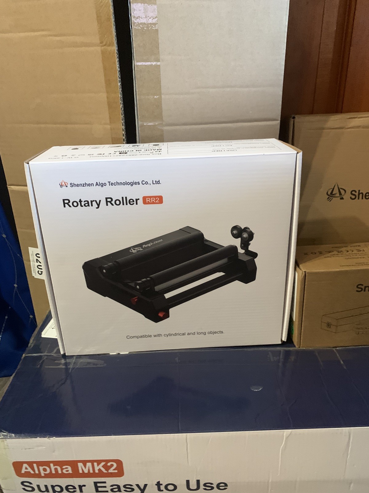 AlgoLaser Alpha MK2 40W Laser Engraver Cutter Safe Kit Rotary Honeycomb