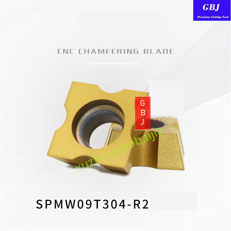 GBJ-CNC SPMW09T304-R1 R2 R3 R4 R5 SPMW09T308 Chamfering cutter carbide inserts