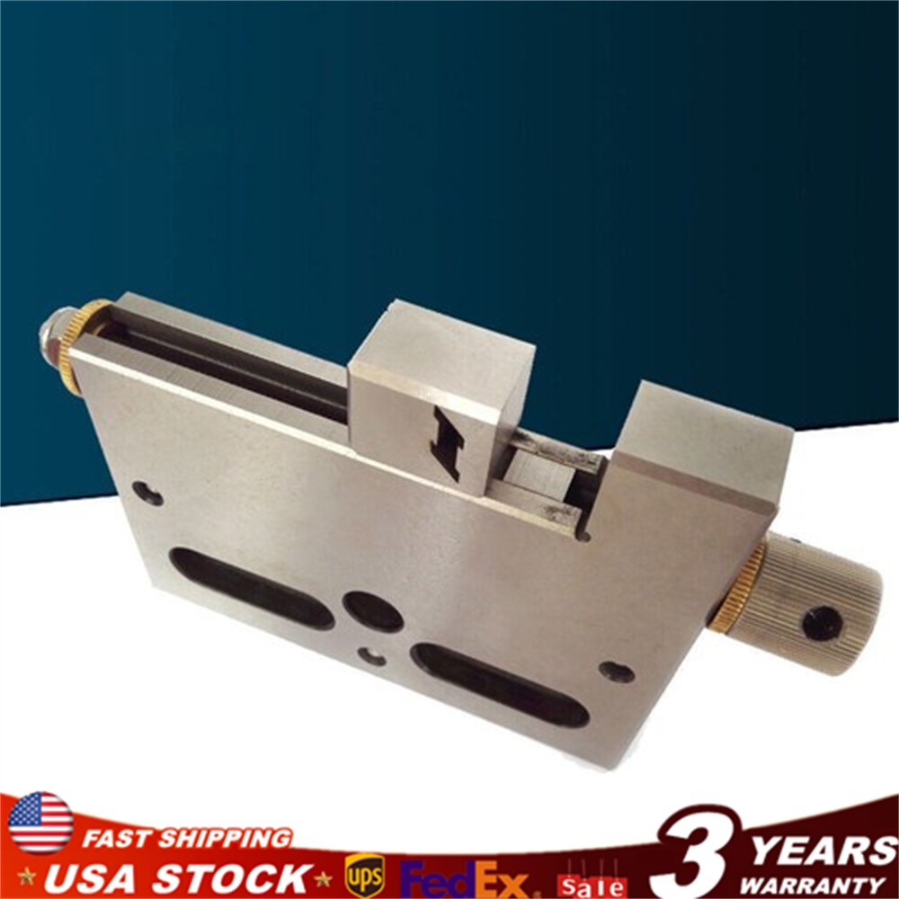 4″ Wire EDM Vise 0-100mm Clamping Range Stainless High Precision Jaw Opening 3Kg