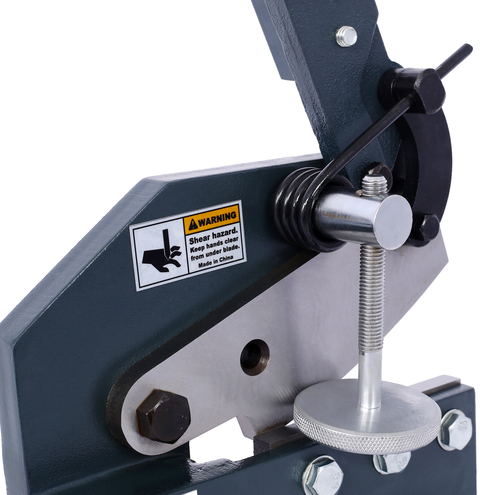 5 Inch Sheet Metal Plate Shear Solid Steel Frame Mounting Type for Cutting Sheet