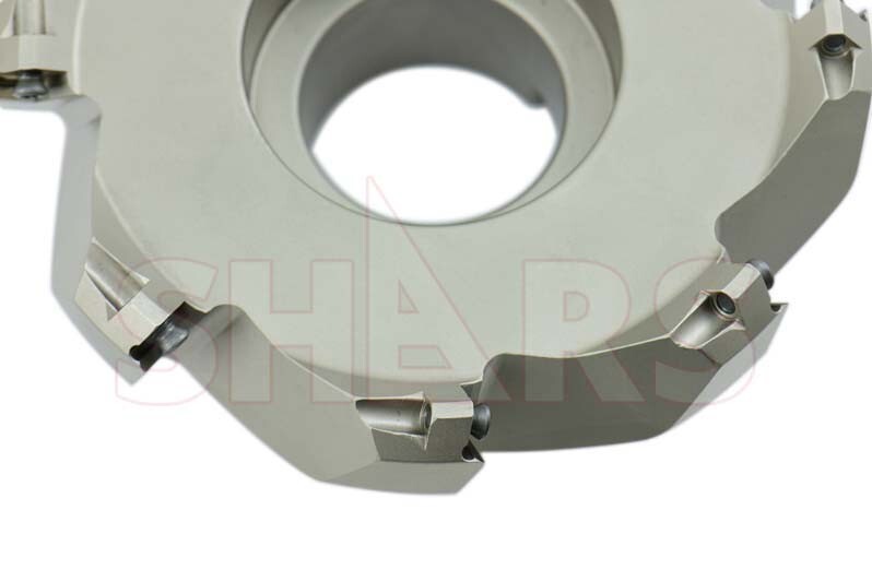 Shars CNC 6″ 45° Indexable Face Mill SEHT 43 Insert 8 Flutes NEW R[