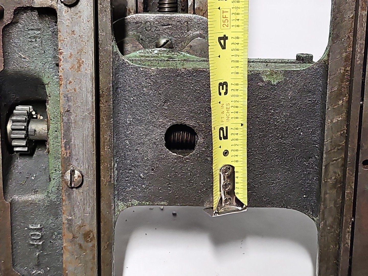 10F-9 Craftsman 12″ Lathe Carriage / Saddle With Compound Lathe Parts