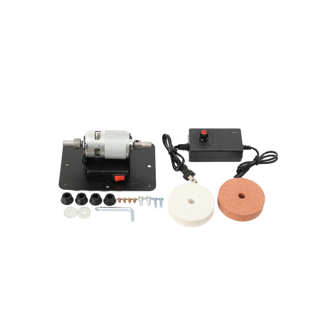 110-220V Electric Benchtop Sander Table Grinding Machine for Metal Working 96W