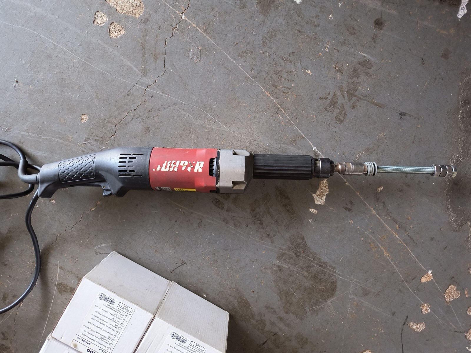 Suhner Electric Variable Speed Straight Grinder Polisher USK 6R & 4 – Flap Drums