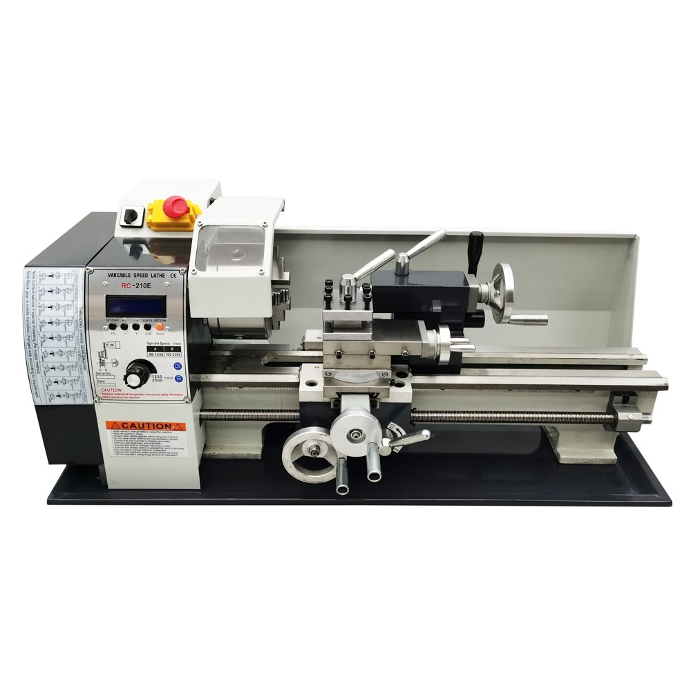 Industrial Metalworking Lathe 110V 1100W Precision Bench Lathe