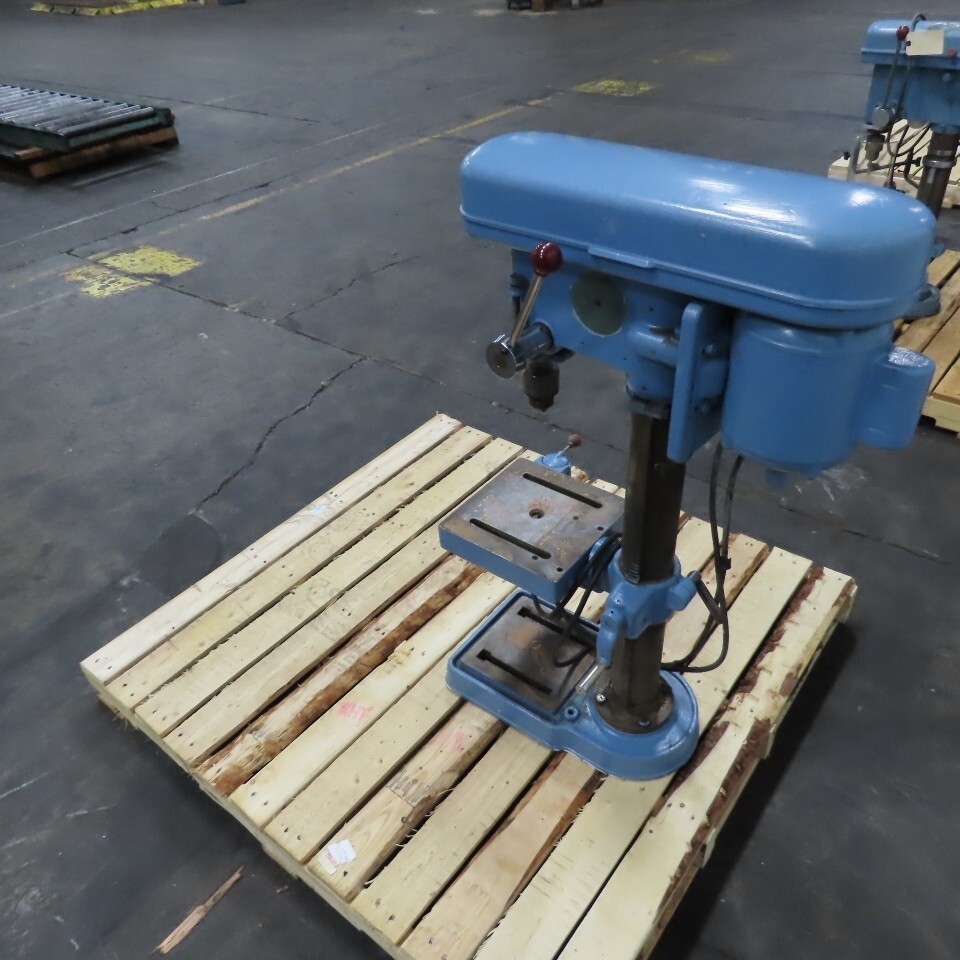 Jet 13R 1/2HP Bench Top Drill Press 115/230V 1Ph 500-2800RPM Tested