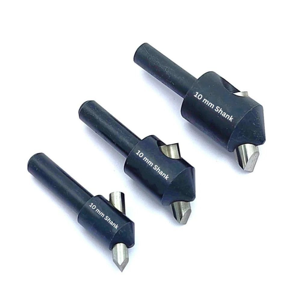 Round Small Fly Cutting Tool Set of 3 Pcs with HSS Cutting Tool Bit (10mm Shank)