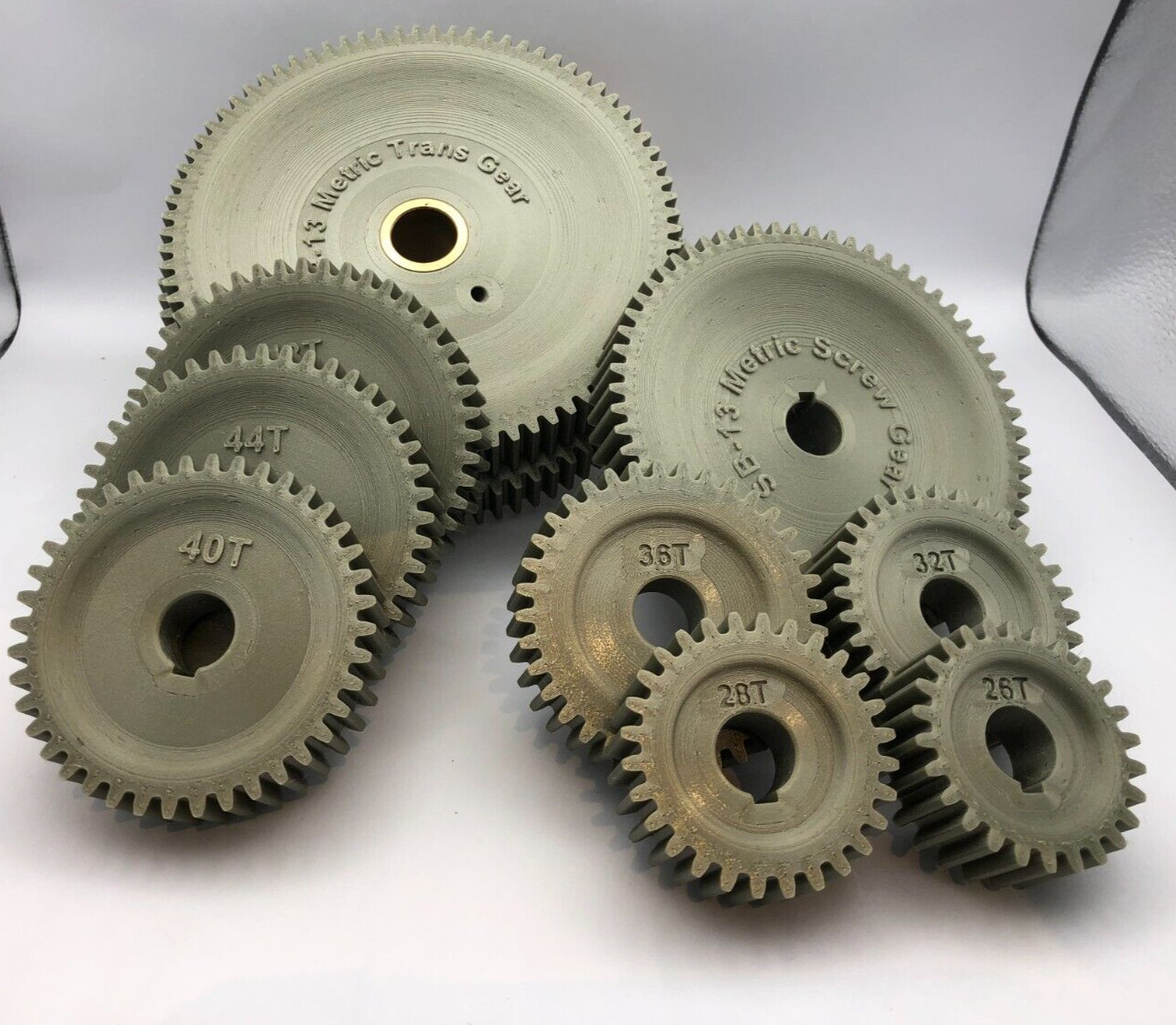SOUTH BEND 13 Metal Lathe, METRIC Thread Cutting Gear Set!